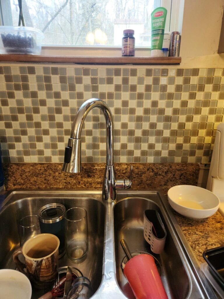 Kitchen Faucet Instillation